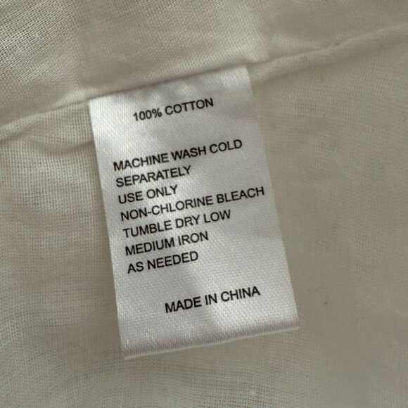 NWT Trovata Julien Strappy White Eyelet Tiered Maxi Dress w/Pockets-Large - Picture 7 of 7